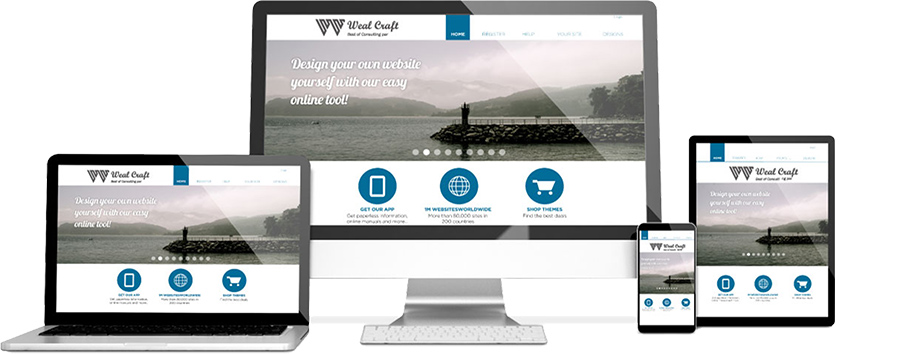 レスポンシブデザインに対応！